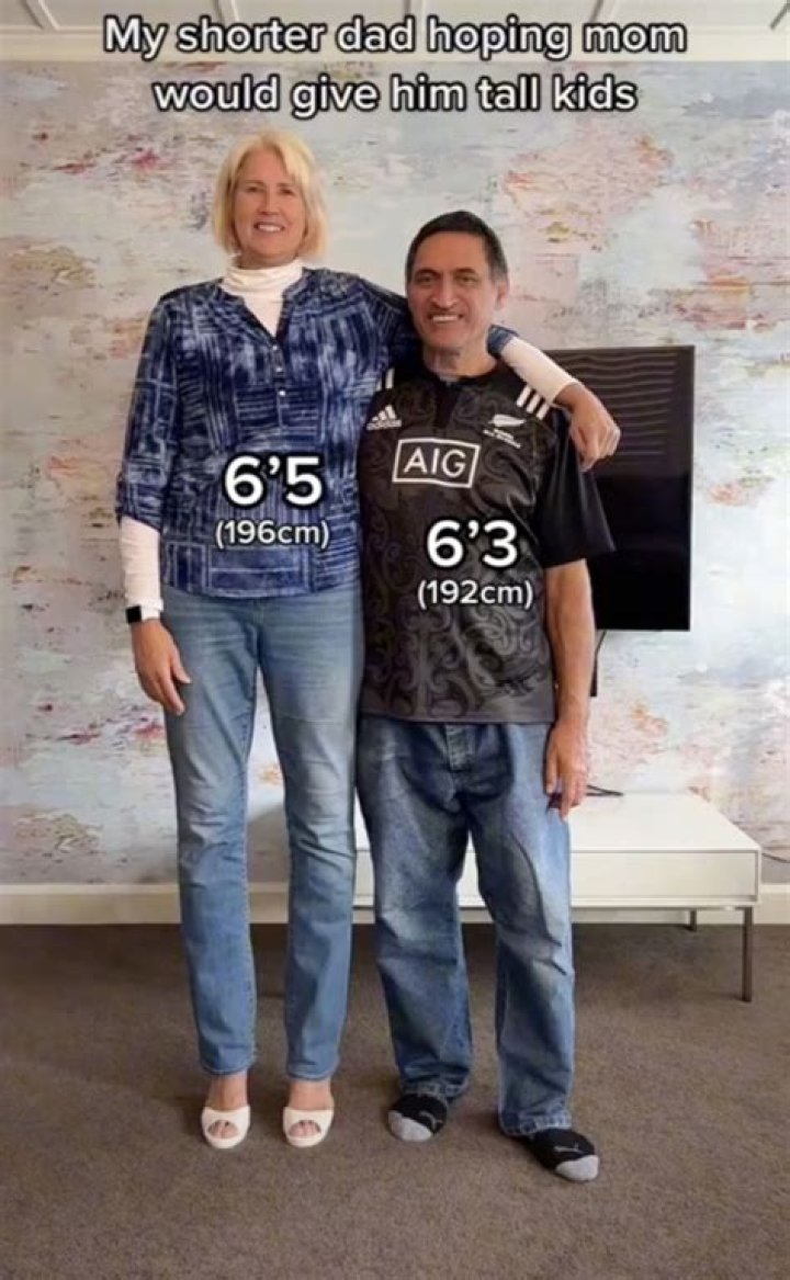 How tall are KD parents