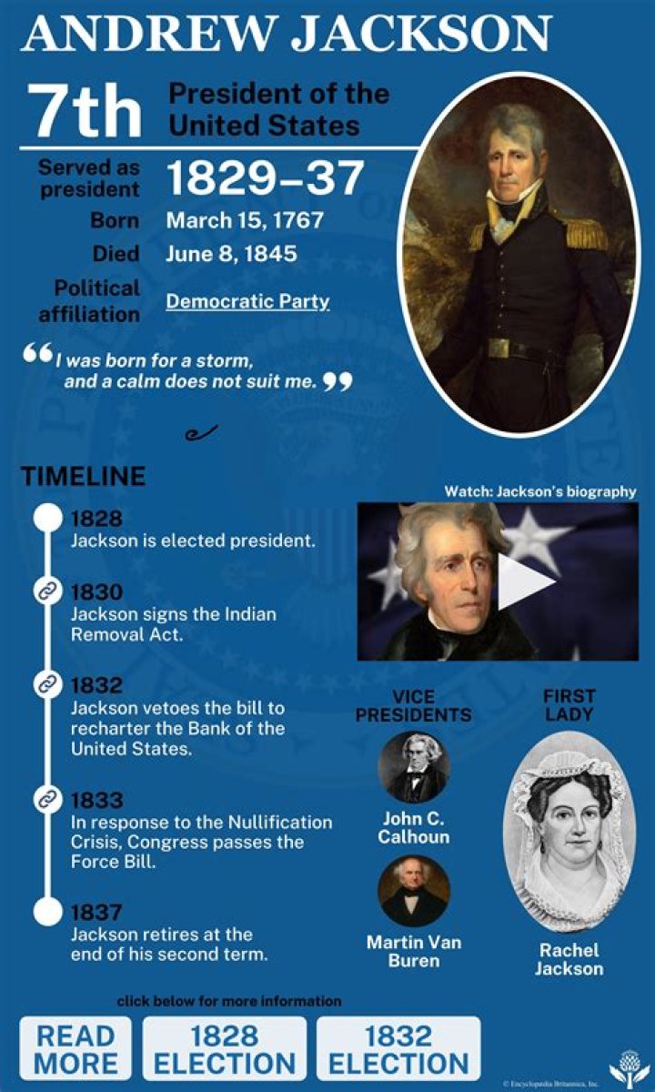 How was Andrew Jackson influential