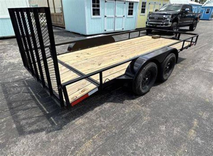 How wide is a 16 ft utility trailer