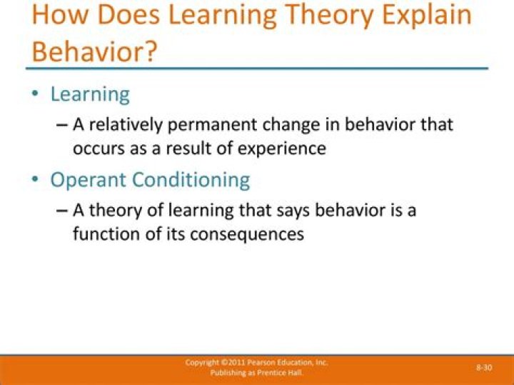 Is any relatively permanent change in behavior