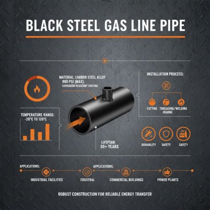 Is black steel for gas