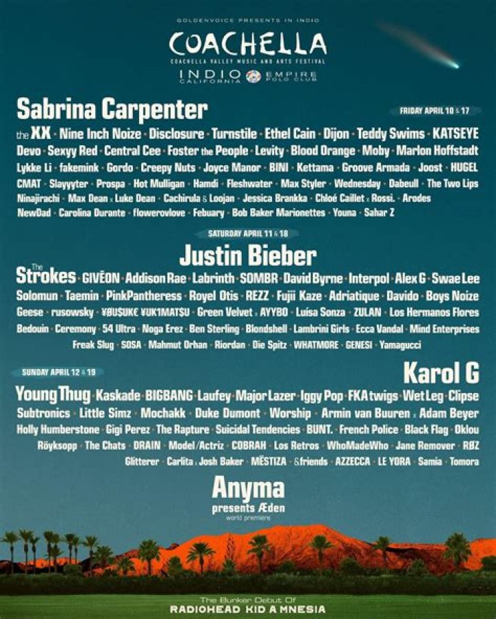 Is Coachella weekend 1 or 2 better