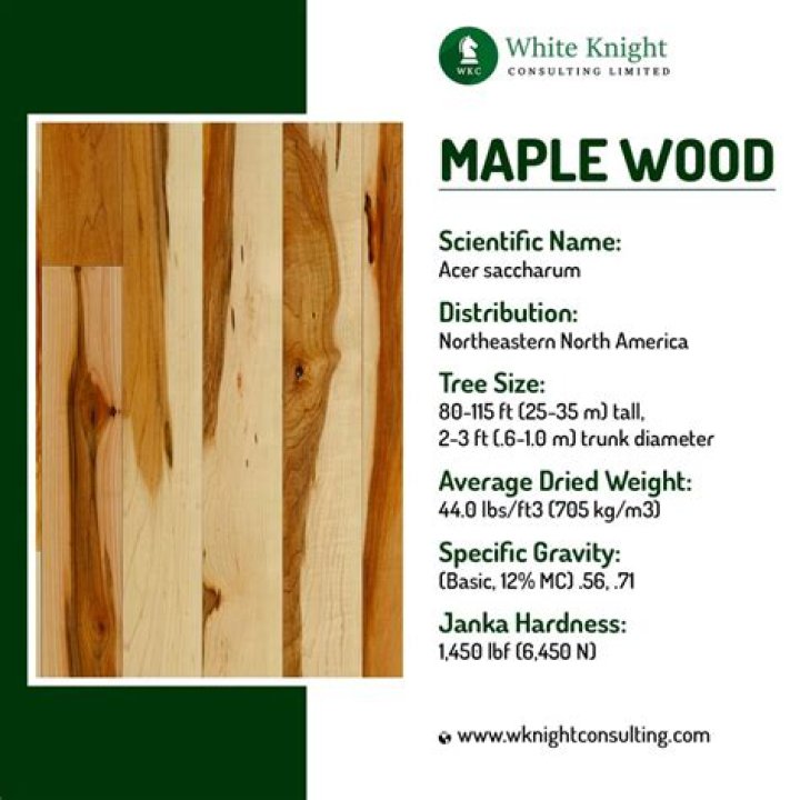 Is maple wood worth anything