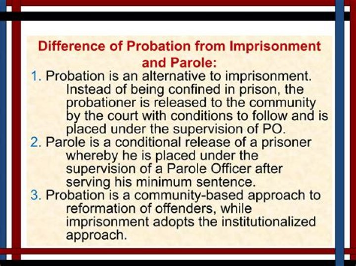 Is probation an alternative sanction