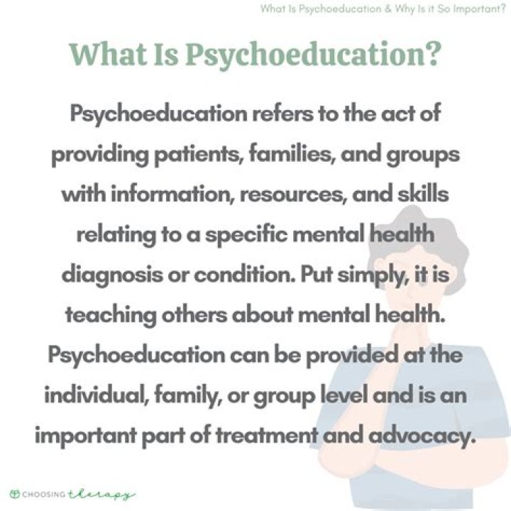 Is psychoeducation a form of psychotherapy