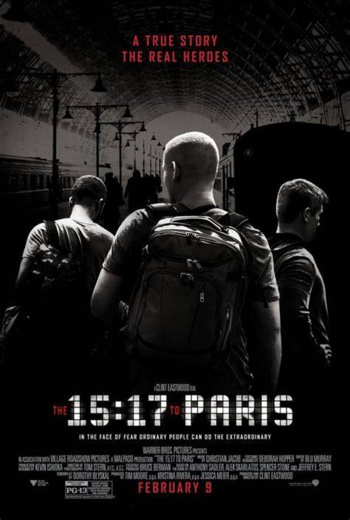 Is the movie 15 17 to Paris a true story