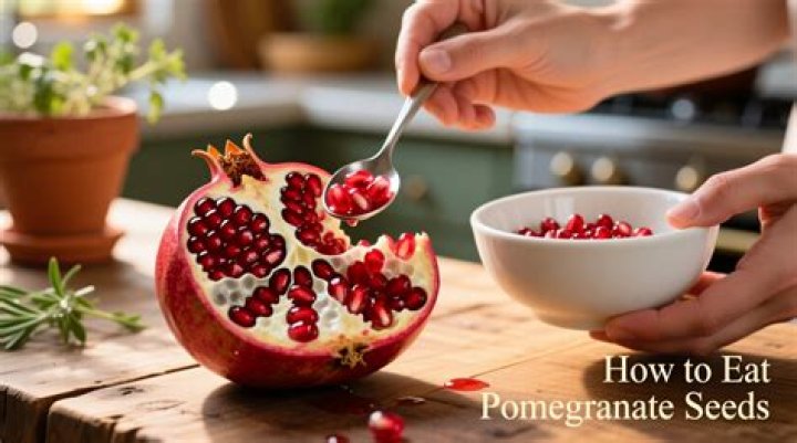 Is the white part of pomegranate safe to eat