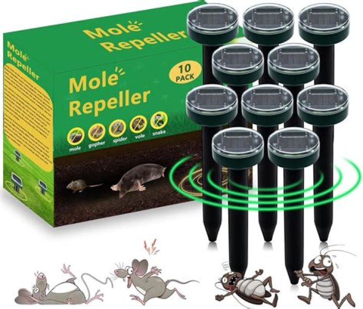 Is there a poison to kill moles