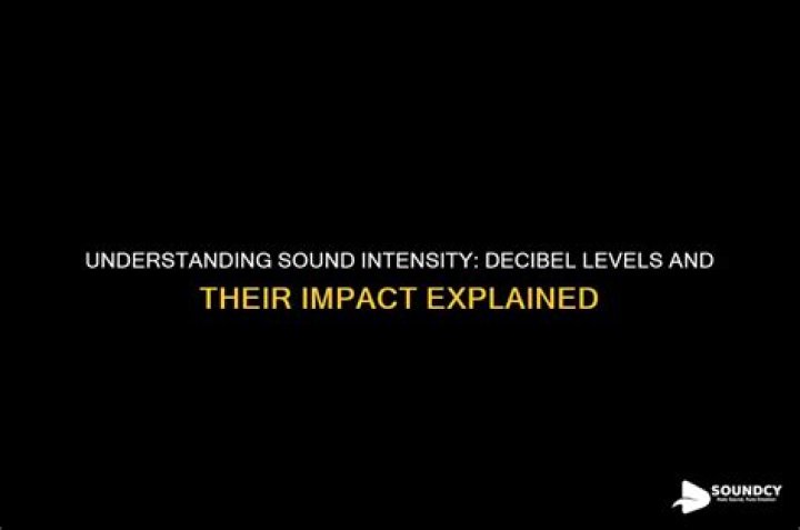What affects sound intensity