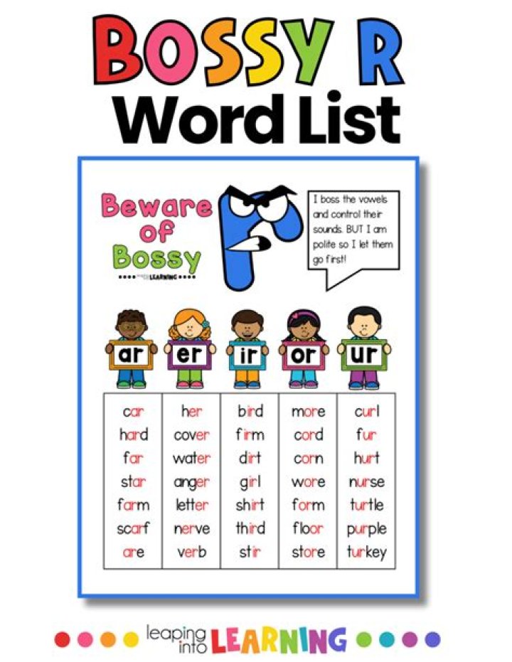 What are bossy words