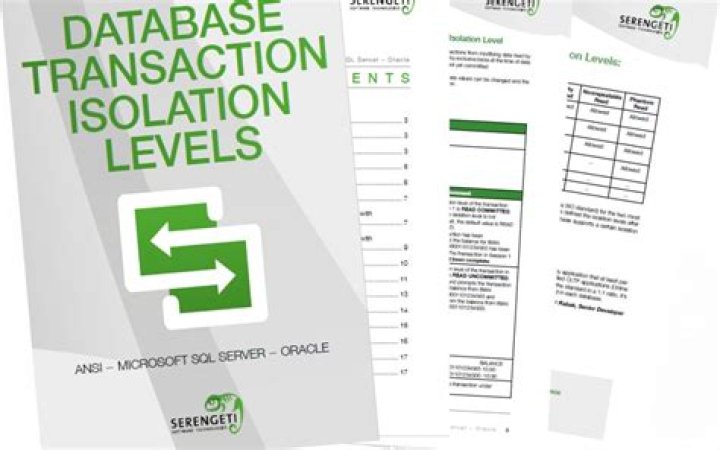 What are isolation levels in Oracle