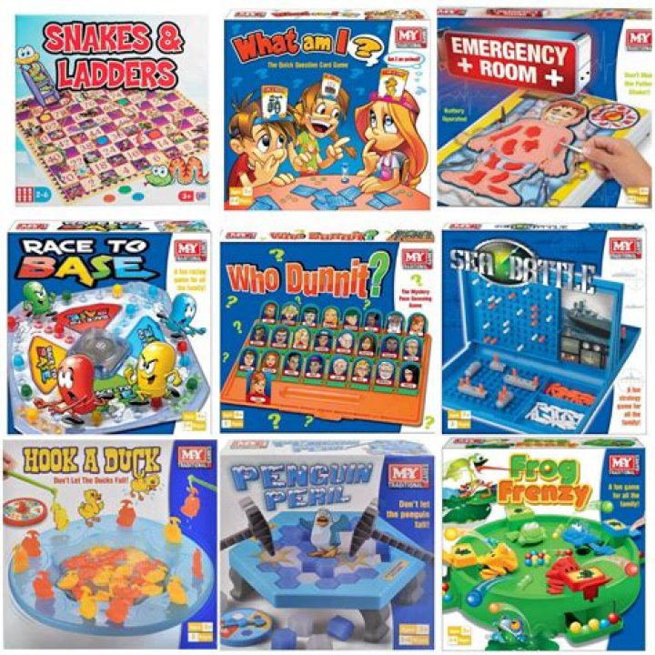 What are the different board games