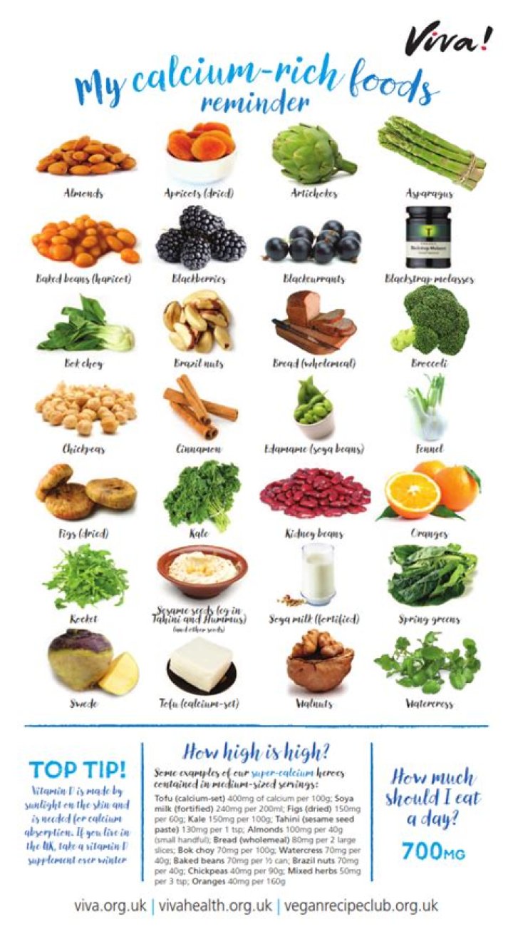 What are the foods rich in calcium for pregnancy