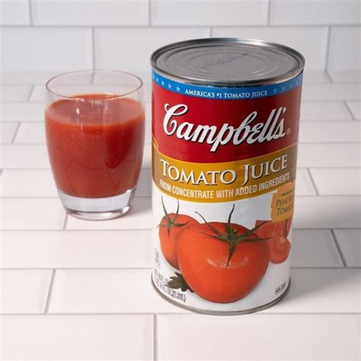 What are the ingredients in Campbells tomato juice