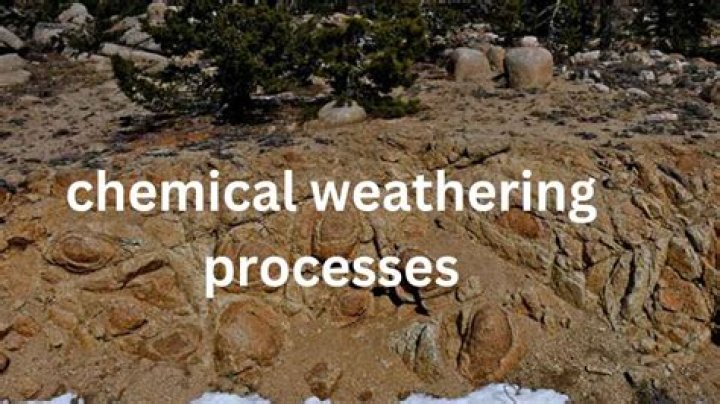 What are the physical and chemical processes of weathering