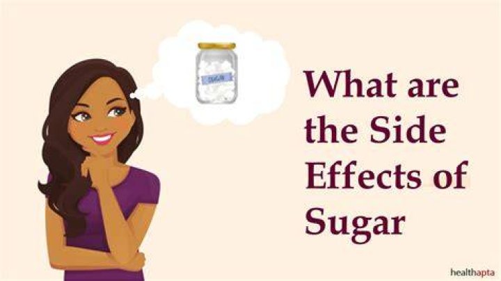 What are the side effects of sugar tablets