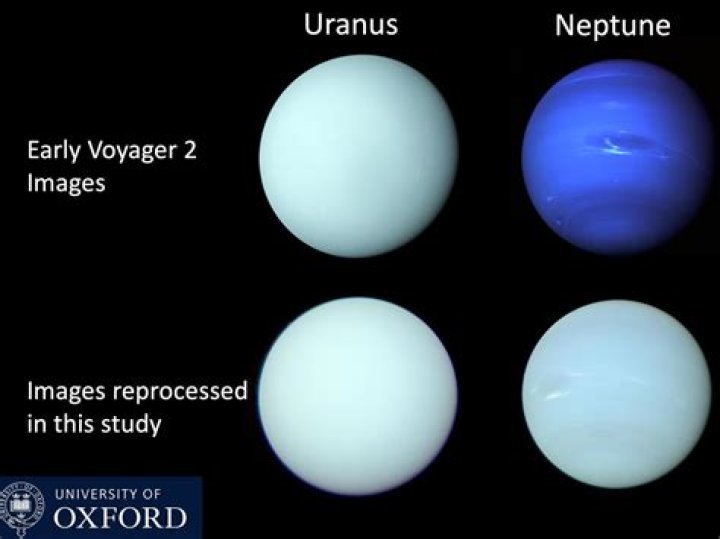 What color is Neptunes rings