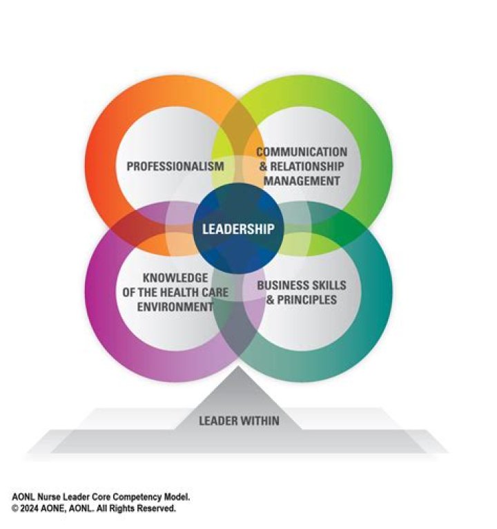 What core competencies does the American Organization of Nurse Executives aone recommend to prepare for a leadership position in a health care organization