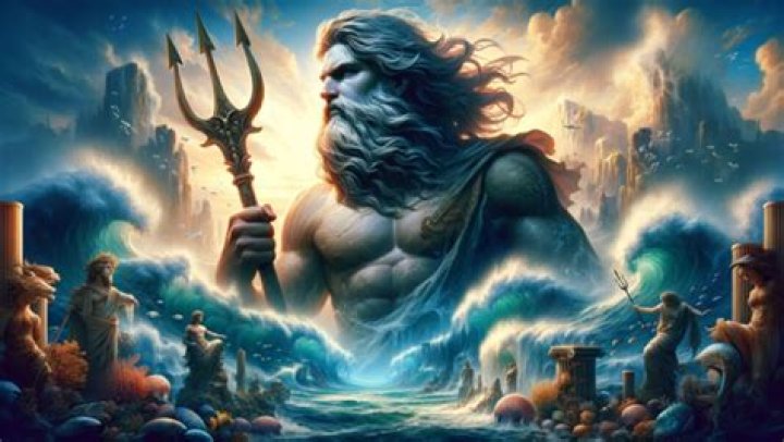 What did Poseidons trident symbolize