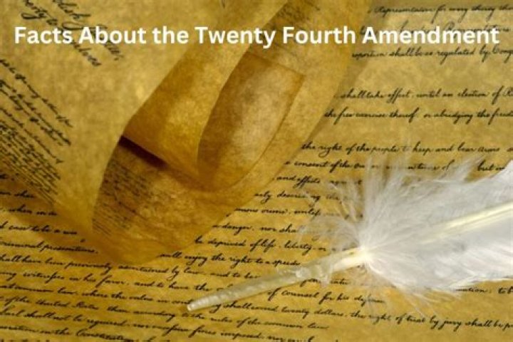 What did the twenty fourth amendment do