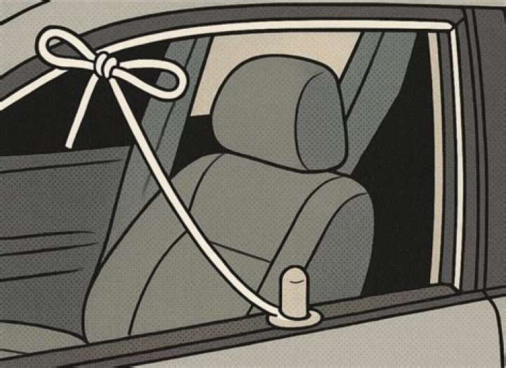 What do you do after you break into your car