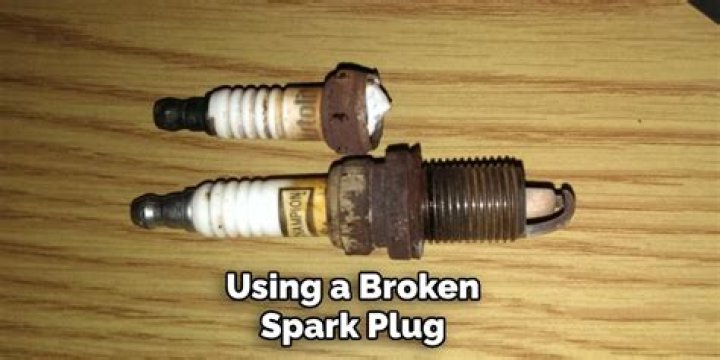 What does a broken spark plug mean