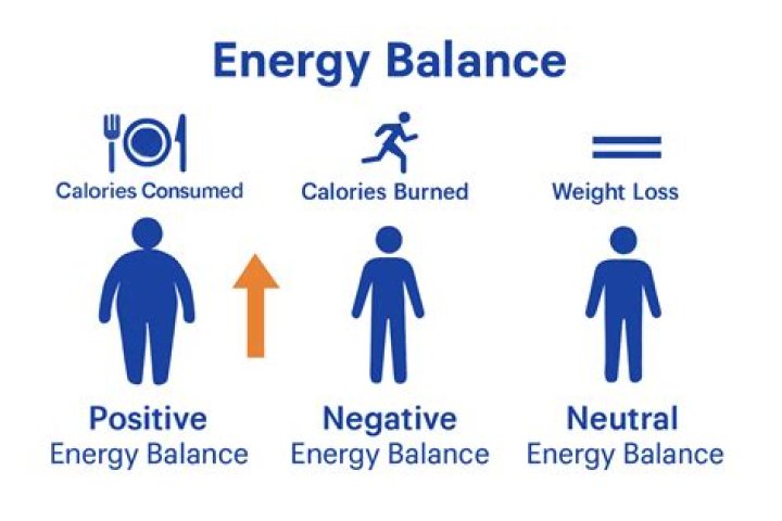 What does a positive energy balance mean