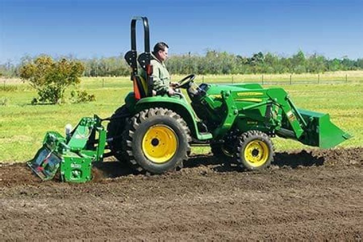 What does a tractor tiller do