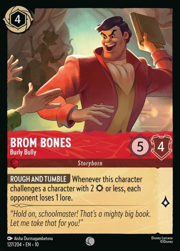 What does Brom Bones look like