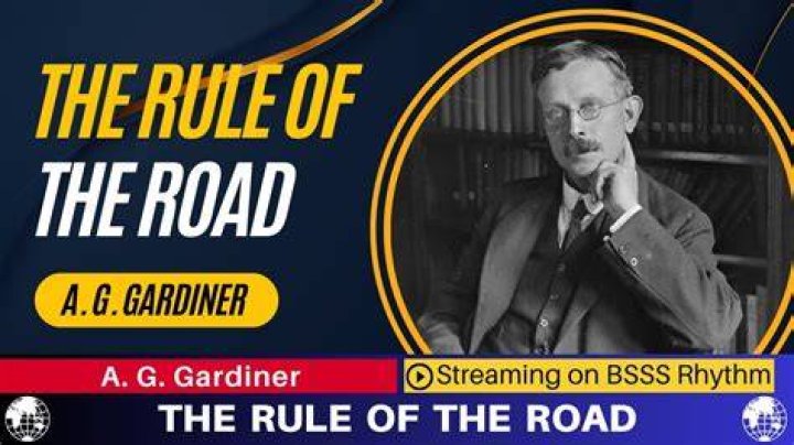 What does Gardiner mean by the rule of road
