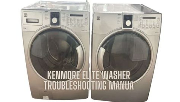 What does SD mean on my Kenmore front load washer