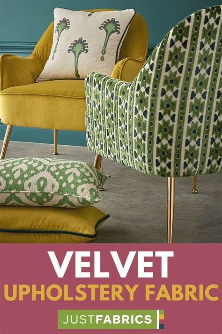 What fabrics go well with velvet