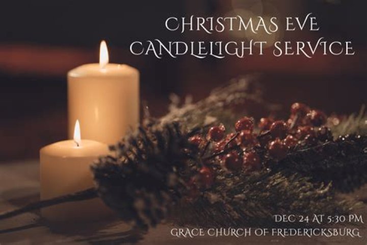 What is a candlelight service for Christmas