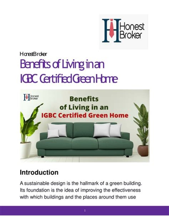 What is a certified green home