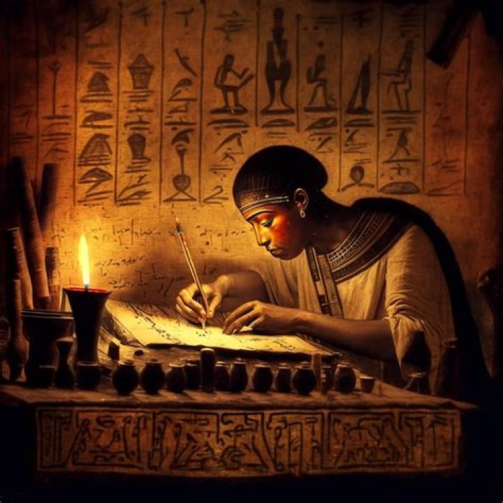 What is a Egyptian scribe