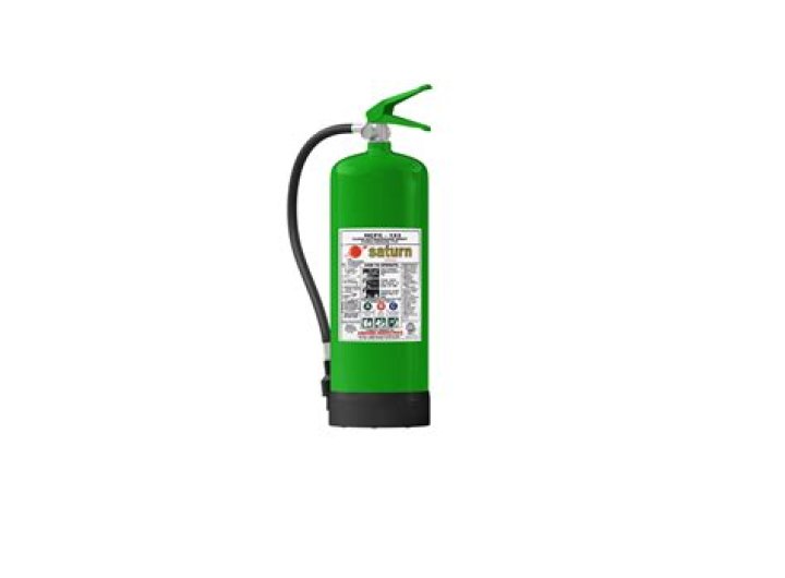 What is a green fire extinguisher