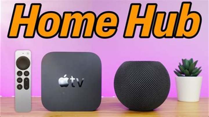 What is a home hub Apple