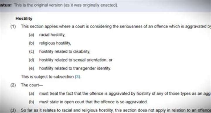 What is an aggravated Offence UK