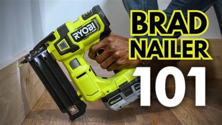 What is an air brad nailer