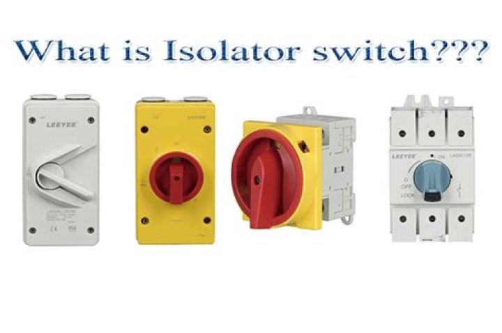 What is an isolator switch