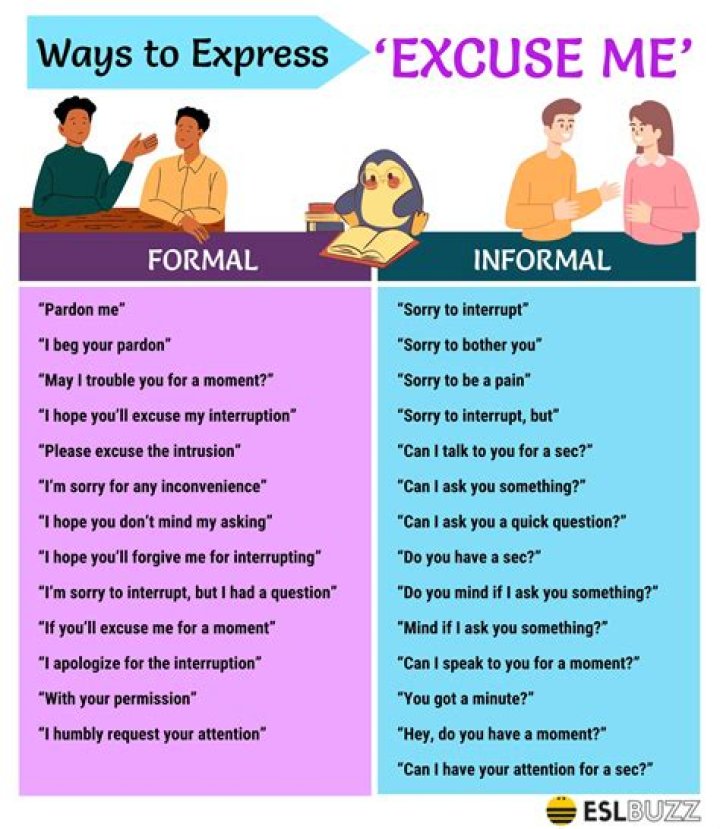 What is considered an excuse