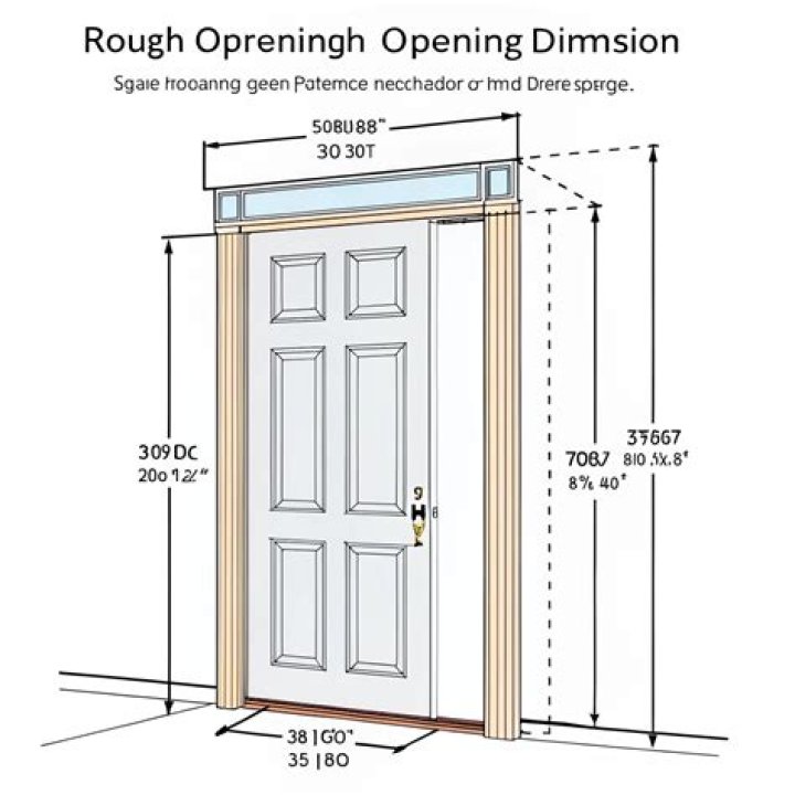 What is door rough opening