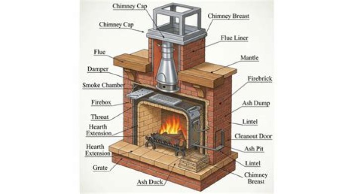 What is fireplace mortar