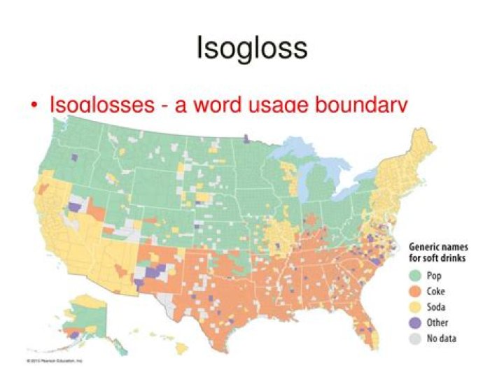 What is Isogloss in human geography