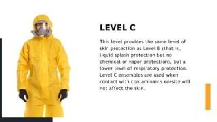 What is Level C personal protective equipment