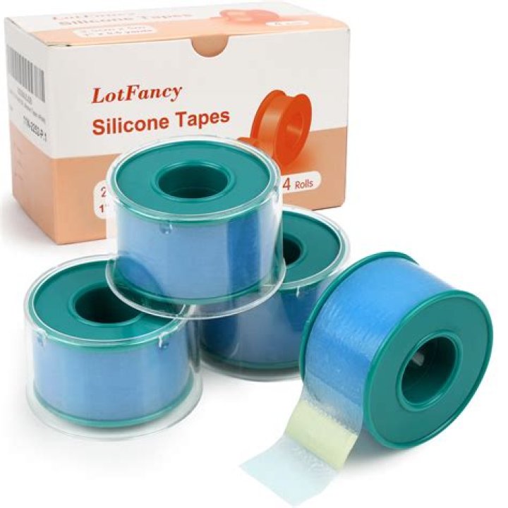 What is medical silicone tape used for