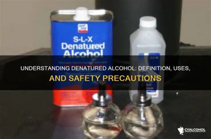 What is SLX denatured alcohol