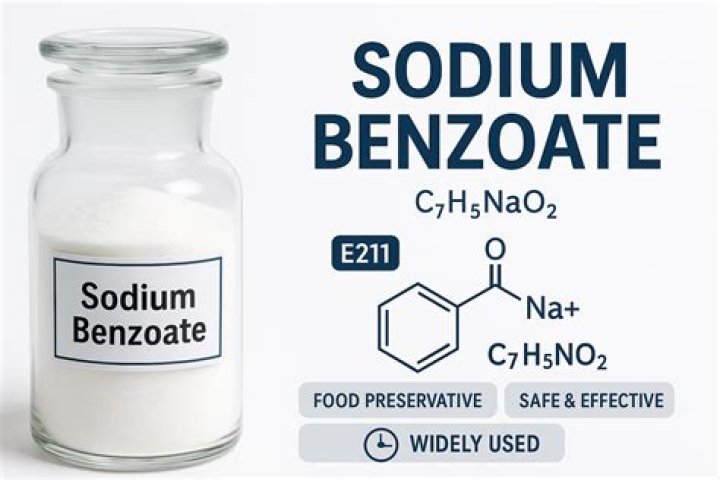 What is sodium benzoate made from