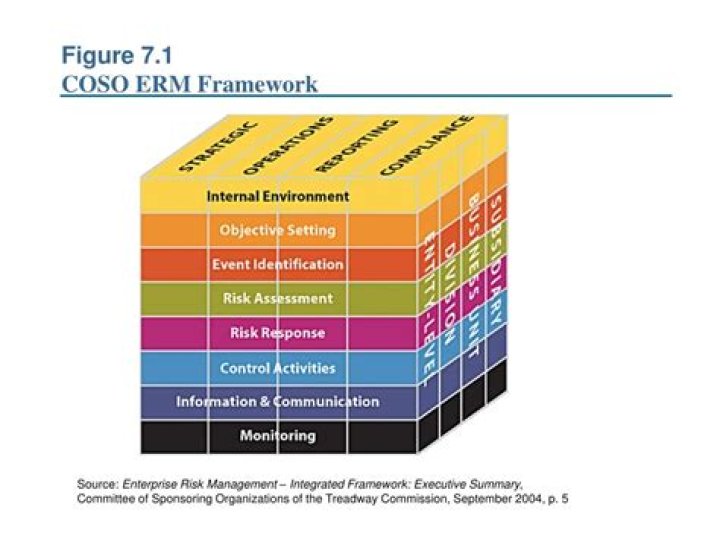 What is the COSO ERM framework