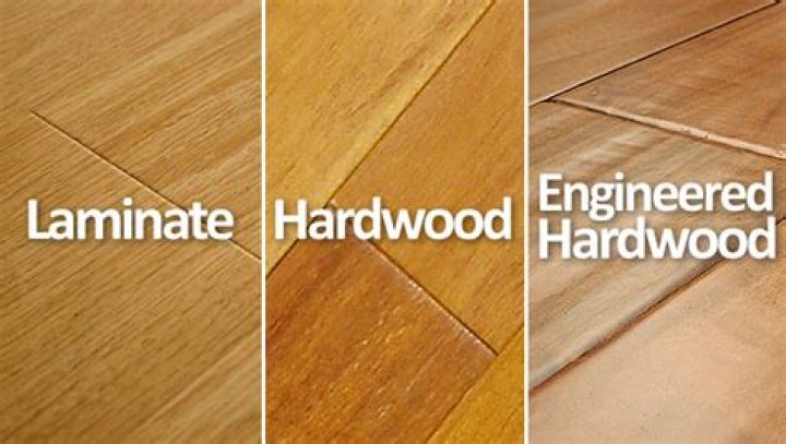 What is the difference between engineered hardwood and laminate flooring